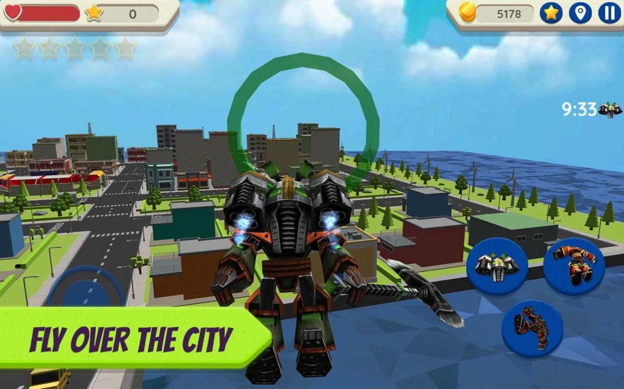 机器人城市生存(Robot Hero: City Simulator 3D)截图0